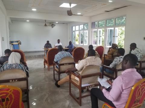 STAKEHOLDERS MEETING ON THE PROPOSED APUTUOGYA MARKET AND LORRY PARK