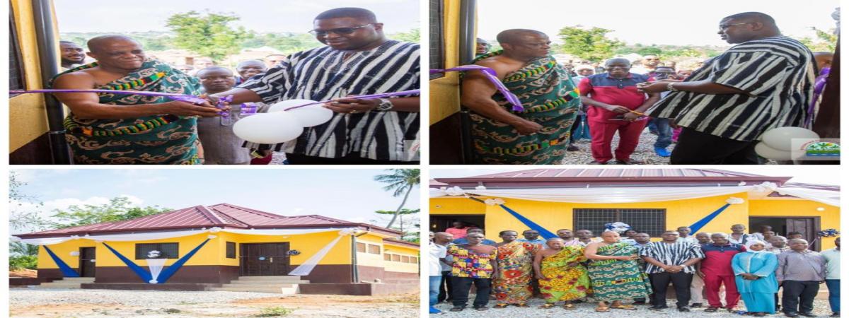 COMMISSIONING OF 1NO. 12 SEATER WATER CLOSET TOILET FACILITY WITH MECHANIZED BOREHOLE AT APINKRA