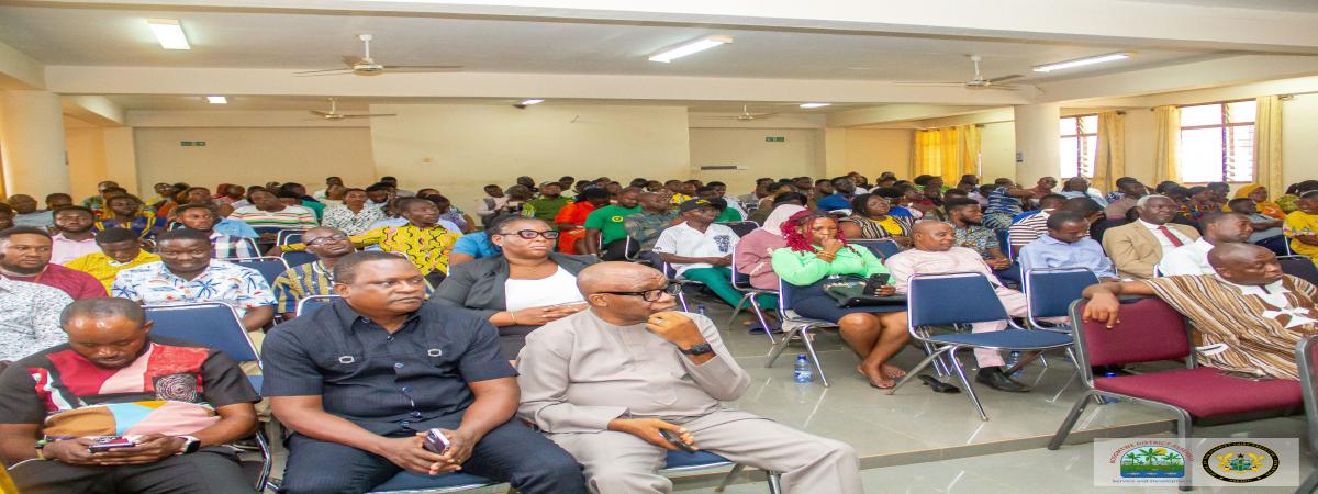 STAKEHOLDERS MEETING WITH THE DISTRICT CHIEF EXECUTIVE-BOSOMTWE