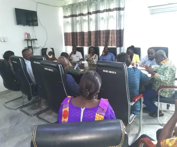 THE FIRST MANAGEMENT MEETING OF BOSOMTWE DISTRICT ASSEMBLY