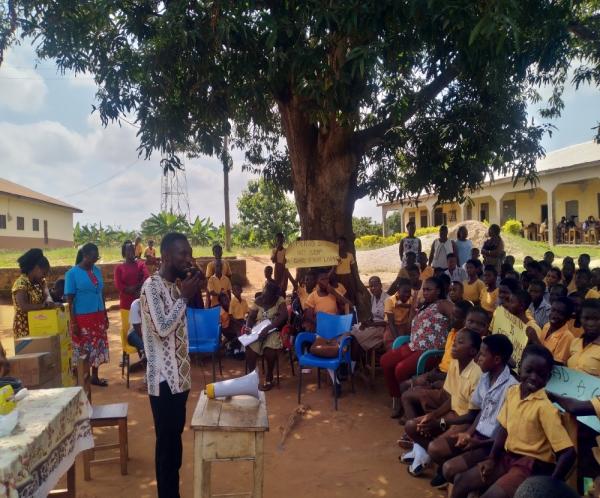 CELEBRATION OF WORLD MENSTRUAL DAY AT PRABON D/A JUNIOR HIGH SCHOOL 