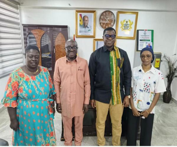 ASHANTI REGIONAL ISD DIRECTOR WORKING VISIT TO BOSOMTWE  DISTRICT ASSEMBLY.