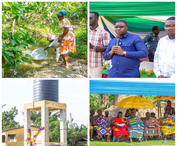 COMMISSIONING AND HANDLING OVER OF 1NO. DRILLED AND MECHANIZED BOREHOLE AT NKOWI-NKWANTA
