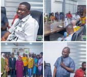 HOSTING OF FORMER DISTRICT CHIEF EXECUTIVES