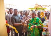 COMMISSIONING OF APUTUOGYA MARKET