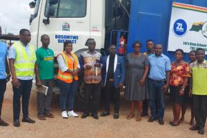 COMMISSIONING OF ZOOMLION SANITATION VEHICLE 