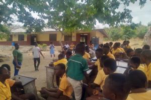 TEENAGE PREGNANCY SENSITIZATION AT PIPIE, NKOWI, OBBO AND ABONO D/A JUNIOR HIGH.