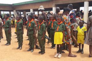 A SPEECH DELIVERED BY ENVIRONMENTAL HEALTH OFFICERS DURING ACLEAN UP EXERCISE AND A DURBAR 