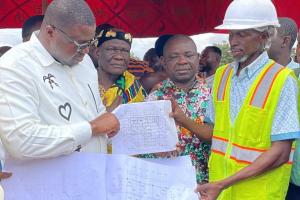 SOD-CUTTING OF THE CONTSRUCTION OF CHIPS COMPOUND AND ACCOMODATION AT ABUONTEM