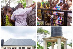 COMMISSIONING AND HANDING OVER OF NURSES’ ACCOMMODATION AND BOREHOLE AT BONKORKOR