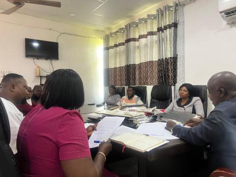 MANAGEMENT MEETING OF BOSOMTWE DISTRICT ASSEMBLY