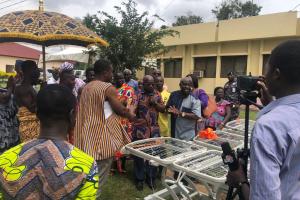 HANDING OVER OF HOSPITAL BEDS BY REGIONAL MINISTER