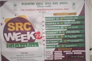 SRC WEEK CELEBRATION OF BOSOMTWE GIRLS’ STEM HIGH SCHOOL.